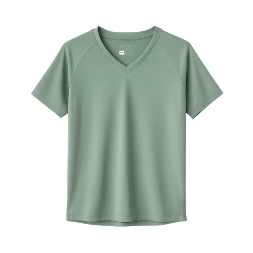 Playera deportiva cuello V