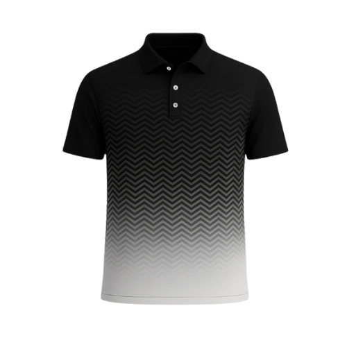 Playera tipo polo sublimada