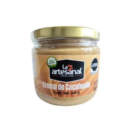 Crema de cacahuate