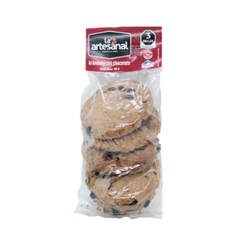 Galleta de arándanos